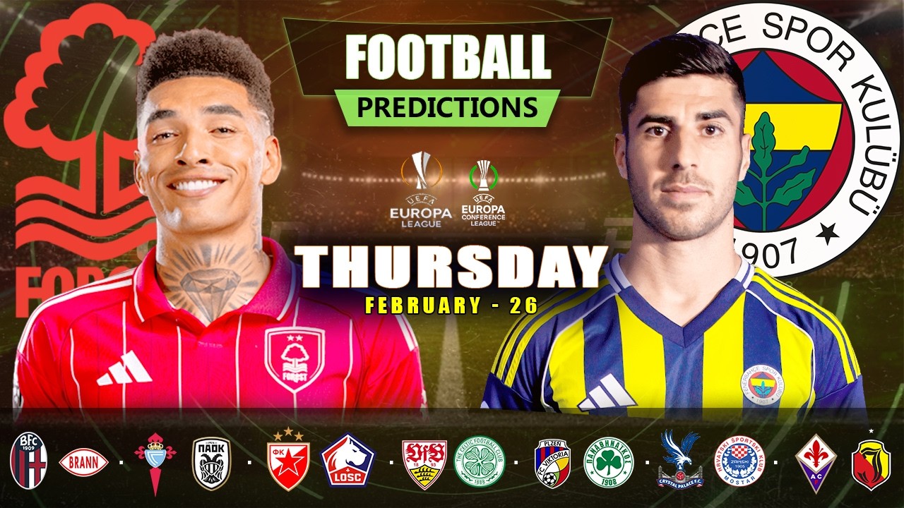 FOOTBALL PREDICTIONS TODAY 26 FEBRUARY | POSSIBLE SCORES SCORES, CORNERS & CARDS | GOLDEN PICKS PLUS
