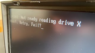 This IBM Factory Restore Did Not Go Well.