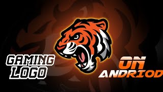 How to make a gaming logo in ANDROID || Adobe draw || By DRAGER