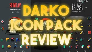 Dark Icon Pack Review screenshot 1