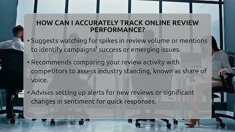 How Can I Accurately Track Online Review Performance? - Everyday-Networking