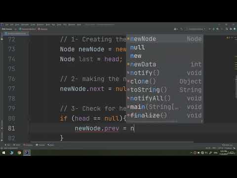 11  Exercise 59  Appending Nodes at the End in Java
