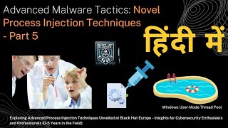 New Process Injection Attack| Black Hat 2023 in [HINDI] | Part 5