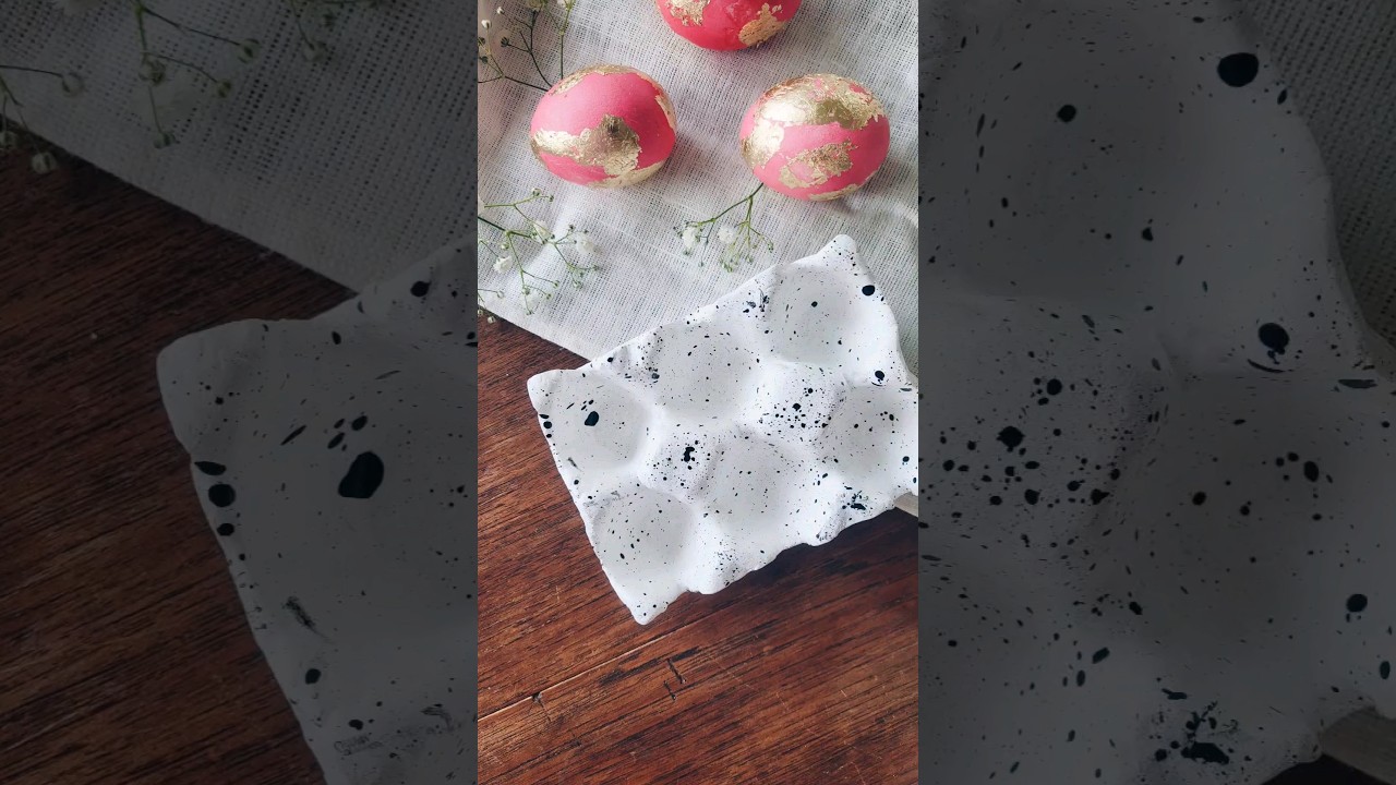 🥚DIY Air-Dry Clay Egg Holder: Craft Your Own Easter Treasures 