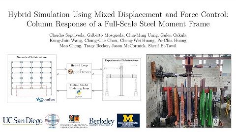 Hybrid Simulation of a Full-Scale Steel Moment Frame: Mixed Displacement & Force Control