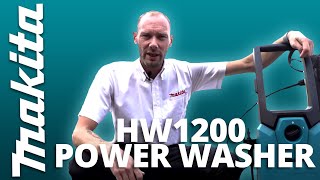 Makita HW1200 Power Washer - Features &amp; Benefits