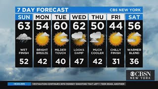 New York Weather: CBS2 3/27 Evening Forecast at 9PM