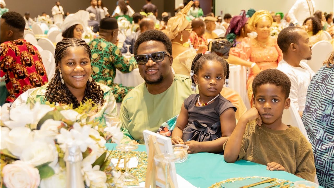 Chat with the Waziri’s. The inspiring blind man and my amazing wife.