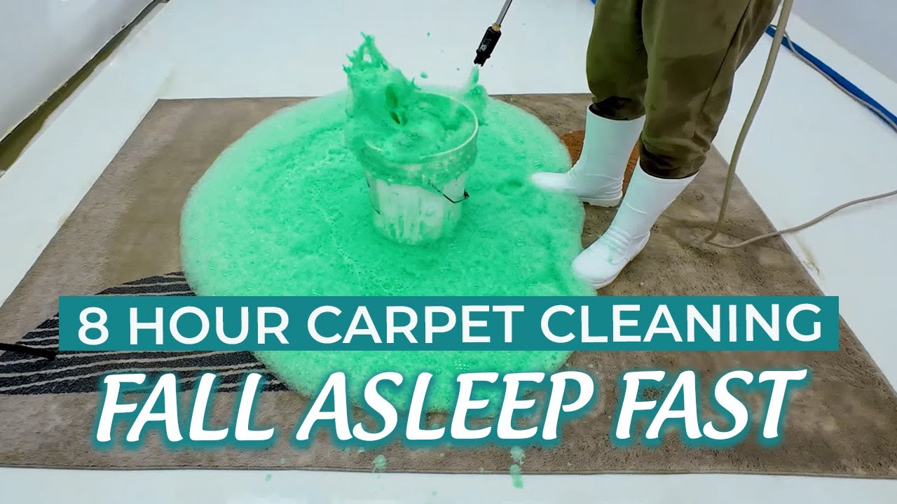 8 Hour ASMR Carpet Cleaning: The Sleep-Helping Sounds You Need - ASMR Sleep - Deep Sleep