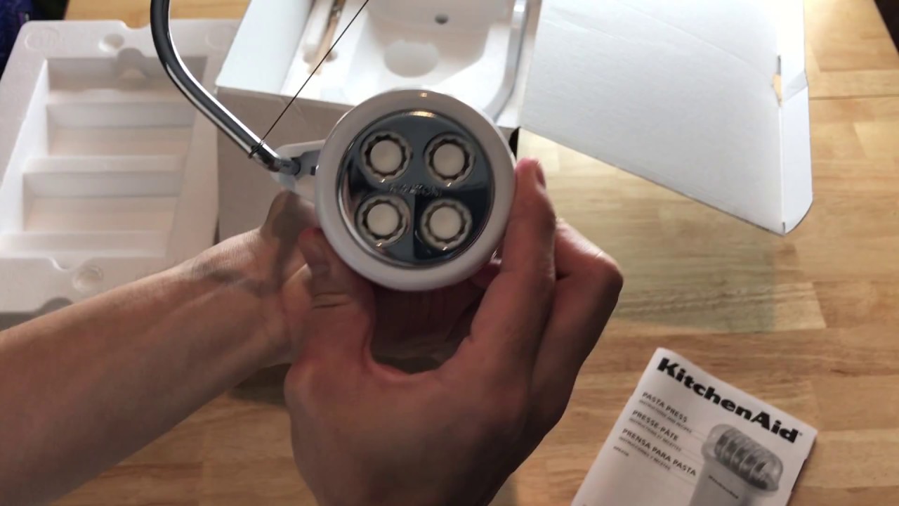 Unboxing the KitchenAid KPEXTA Pasta Extruder Attachment YouTube