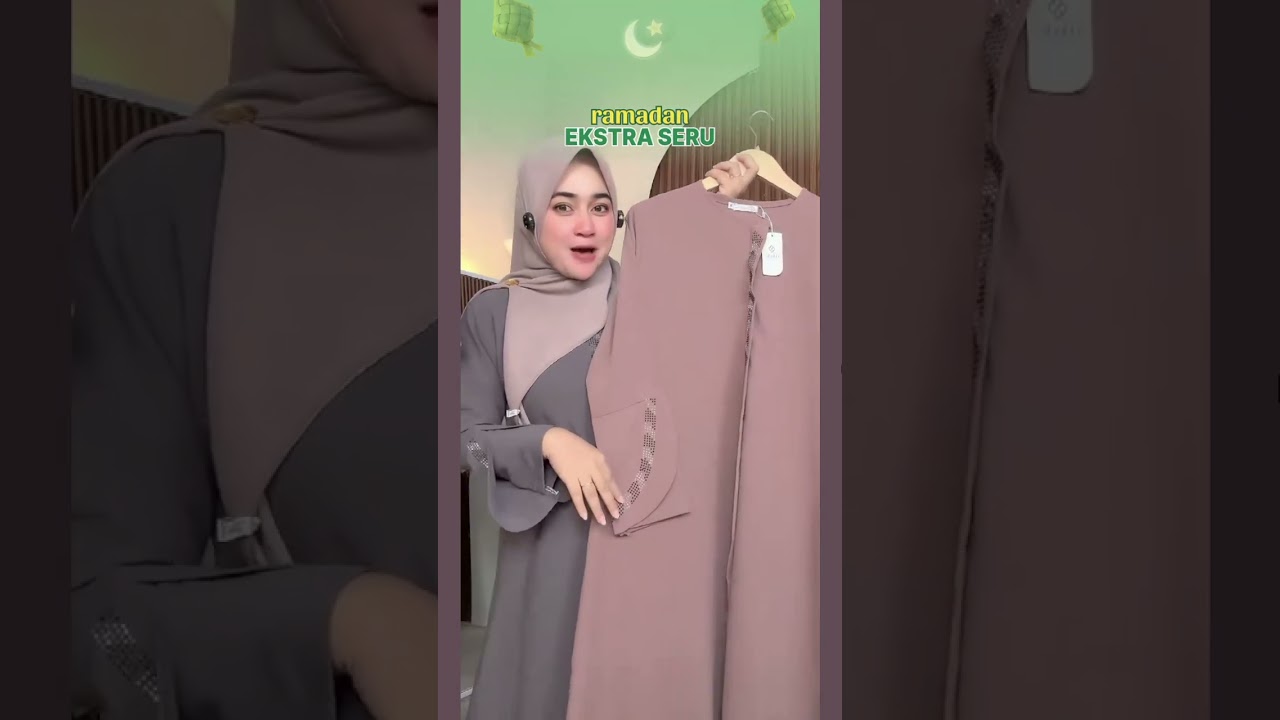 GAMIS POLOS ALMEERA MEWAH ELEGAN !! MINAT KLKIK ESTALASE SHOPEE DIDESKRIPSI