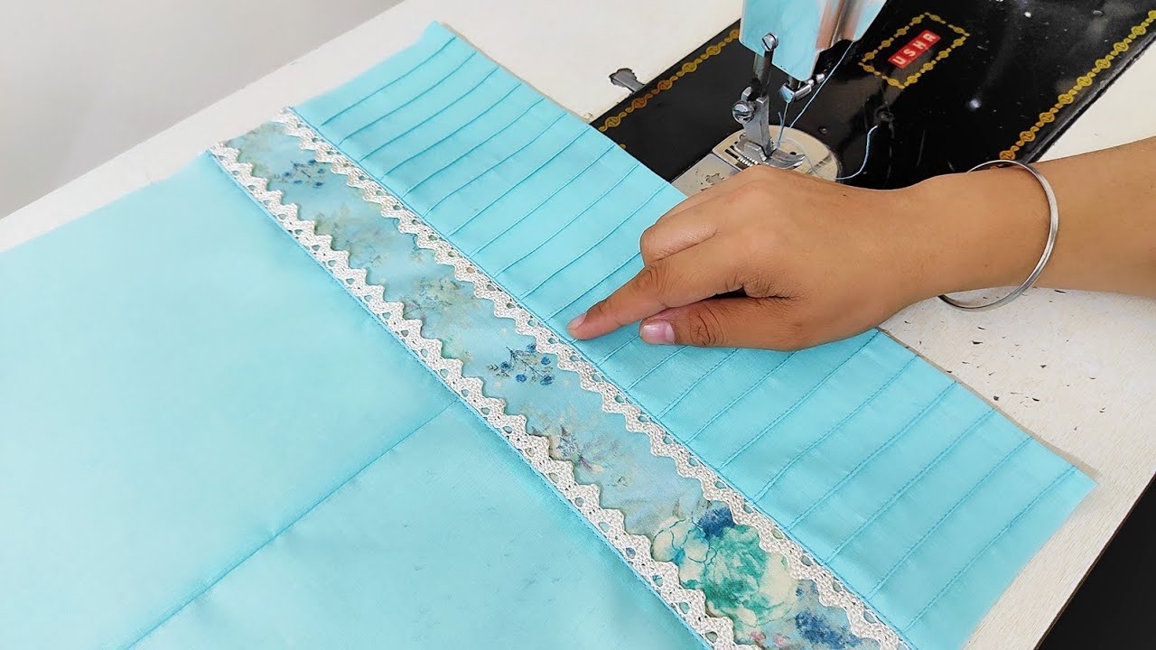 Pintucks और Printed Fabric के साथ बनाएं Palazzo Pant का एकदम नया डिज़ाइन | Reet Designs