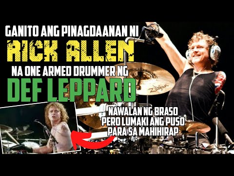 Video: Rick Allen: ang kuwento ng maalamat na one-armed drummer