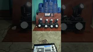 Sharpy + Led Par Light Running In Pilot 2000 #djlight #djlight #dj #djlights