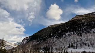 Stunning Hyperlapse of Vail Valley | Blue Skies & Fluffy Clouds in Motion