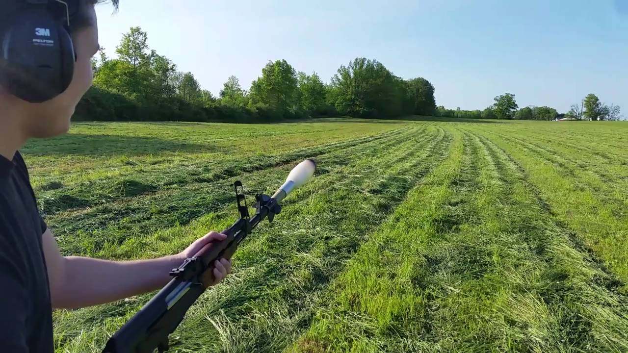 Launching Yugo rockets