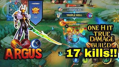17 KILLS !! ARGUS WTF DAMAGE BUILD ONE SHOT ENEMY