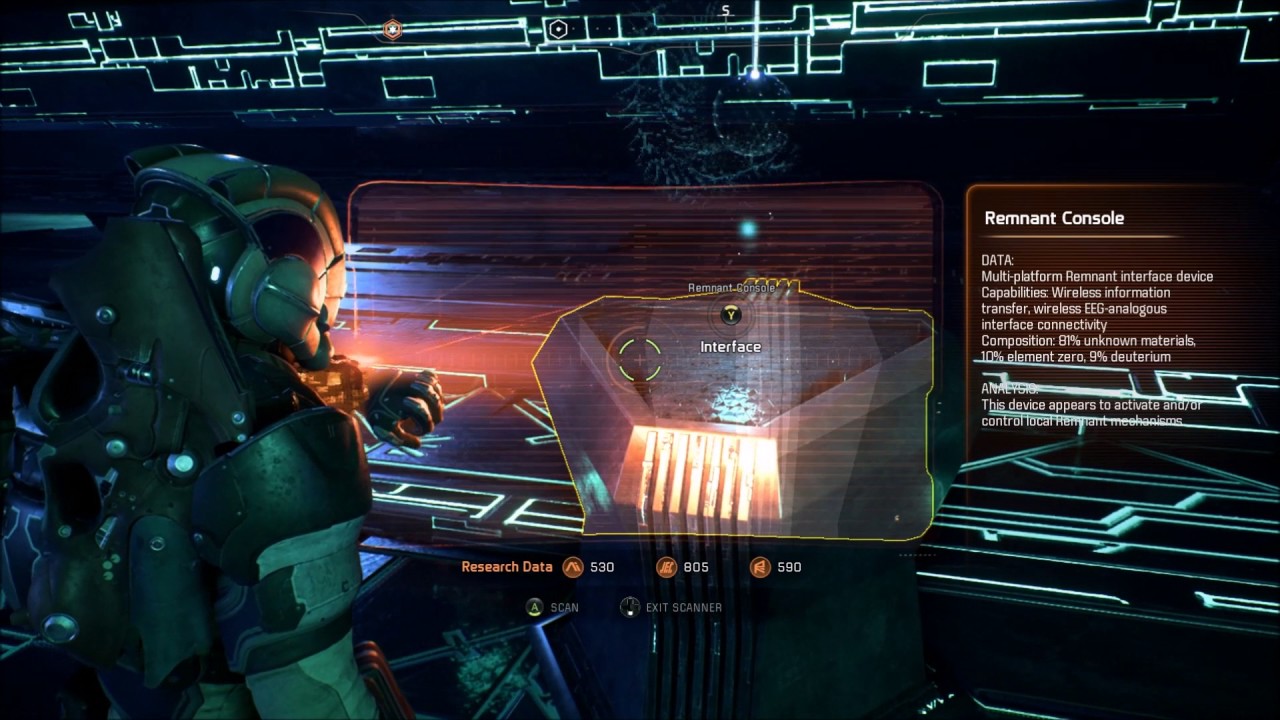 Mass Effect Andromeda Solve Kadara Vault Glyph Puzzle Get Remnant Core