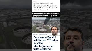 Calenzano (FI): Colpevoli le follie propagandistiche del governo