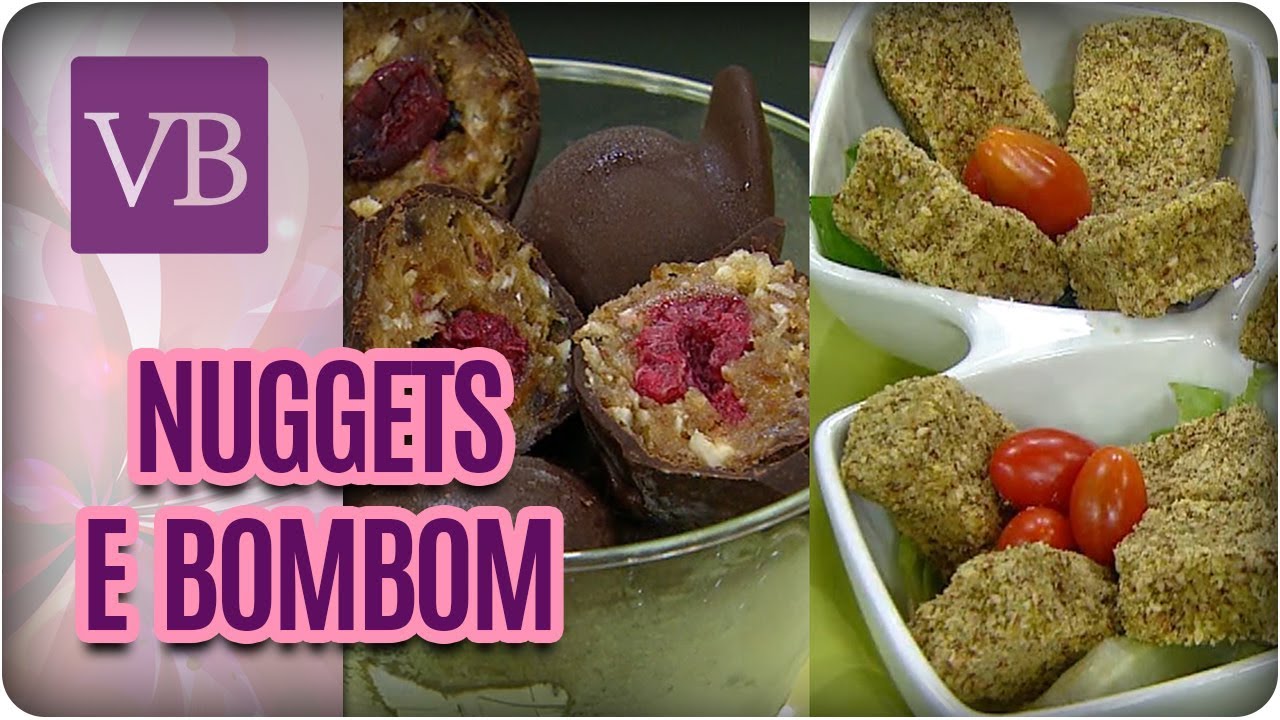 Nuggets de Grão de Bico e Bombom de Coco Saudáveis - Você Bonita (19/10/17) vida saudável herbalife