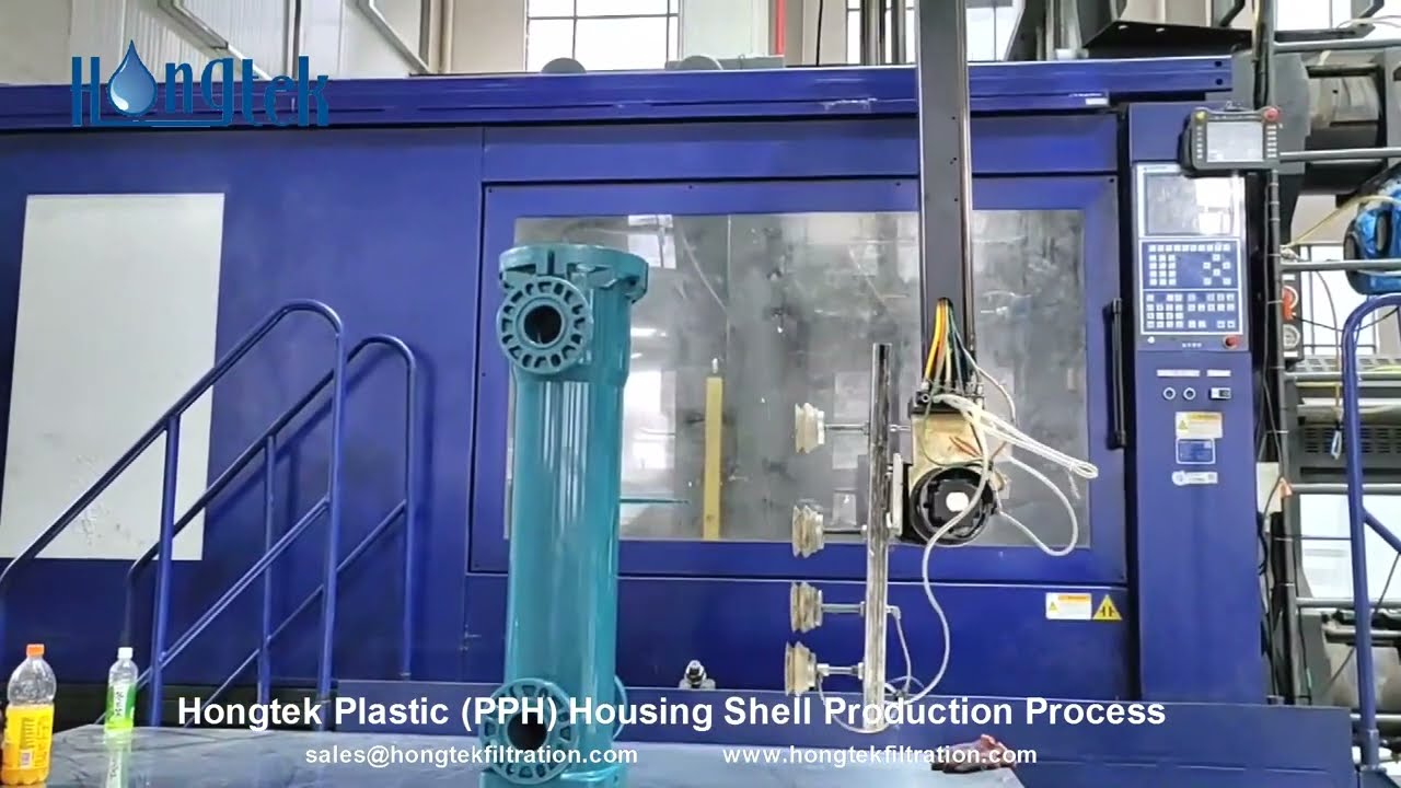 PPH Plastic Filter Housing Shell Production Process