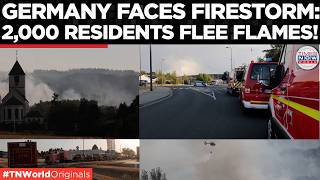 GERMANY WILDFIRE: Largest Blaze In NRW, Over 2K Evacuated As WWII Munitions Explode In Hürtgenwald!