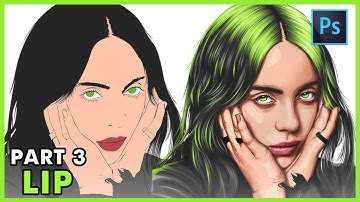 [ Vexel Art ] HOW TO DRAW WITH A MOUSE - PART 3 LIP