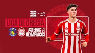 Asteras vs Olympiacos en vivo | Superliga de Grecia 2026-27 | Jornada 2