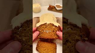 Soft & Moist Pumpkin Loaf!!🎃🤎 #baking #bakingrecipe #pumpkin #loaf #recipe pe