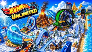Hot Wheels Unlimited 2 - Let's Race With New Night Racers In My Updated Track screenshot 5