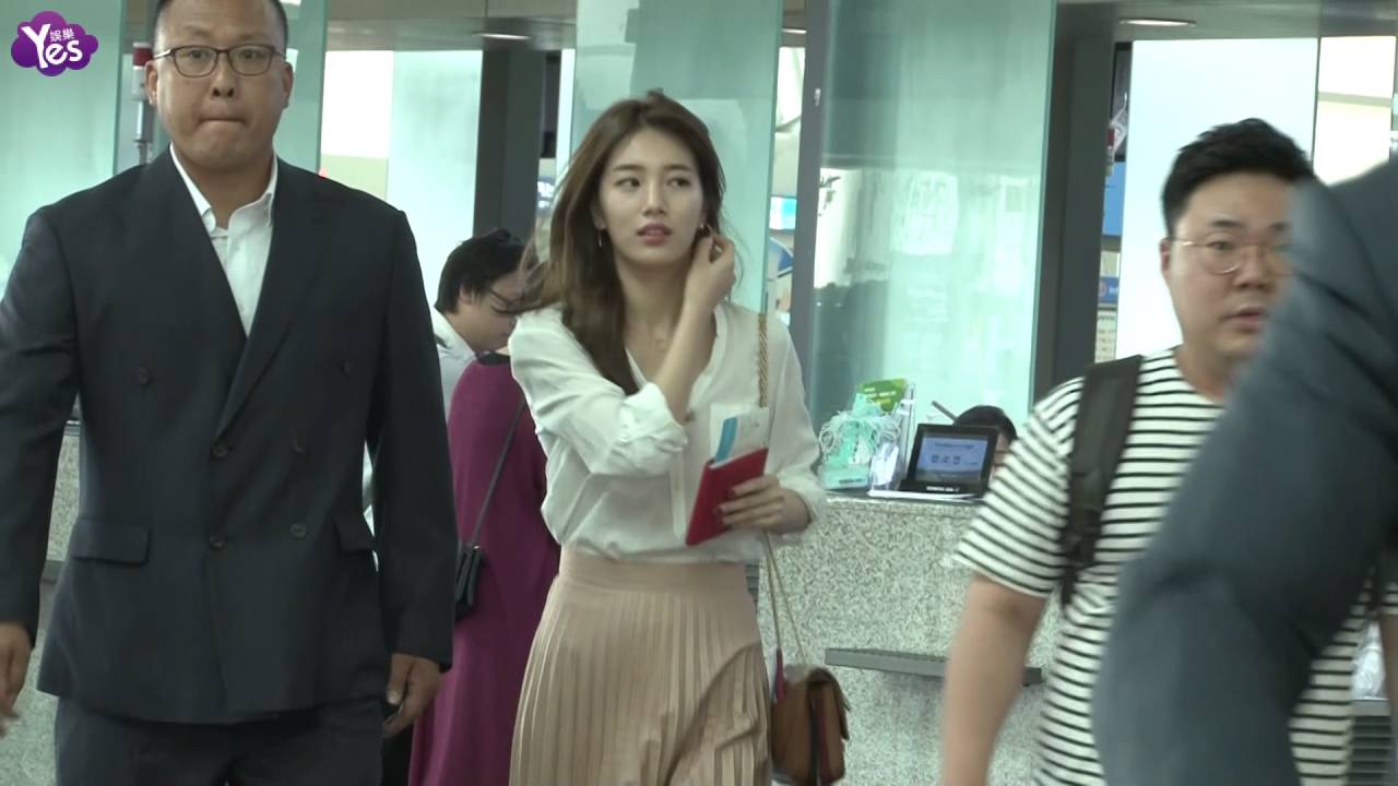 【3年前】國民初戀秀智飛香港 氣質出眾女神氣場展露無遺