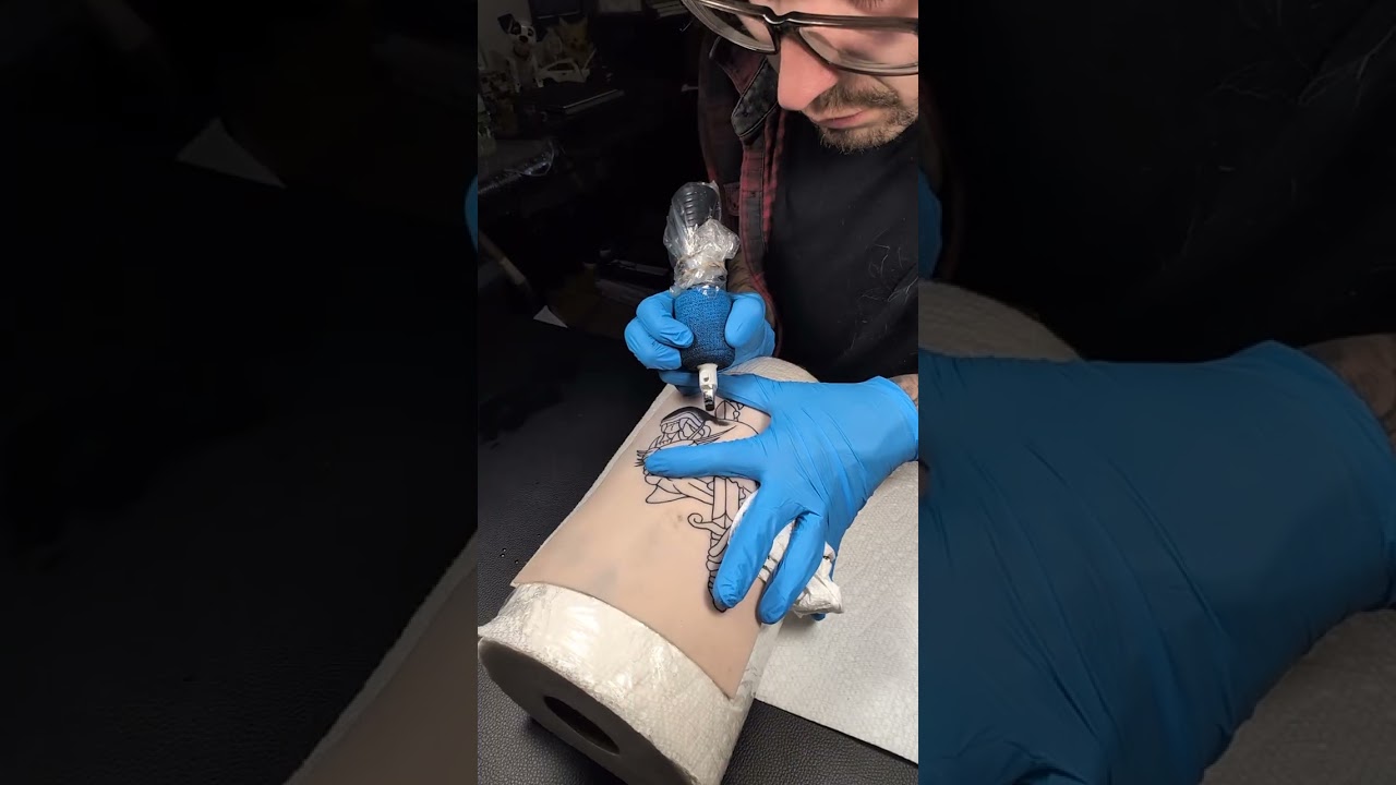 Panther shading. Critical Torque 4.2mm, 1217CM, 7V? Vid 1