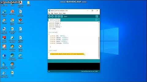 Penggunaan Arduino #Gabungan Led Berkedip dan Potensio
