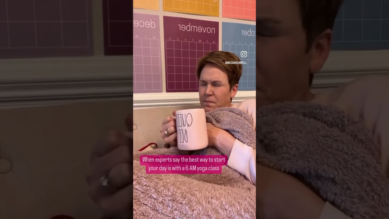 Yoga and meditation are NOT part of my morning routine! More info megansumrell.com/masteryourmorning