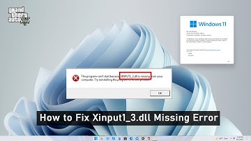 How to Fix Xinput1_3.dll Missing Error