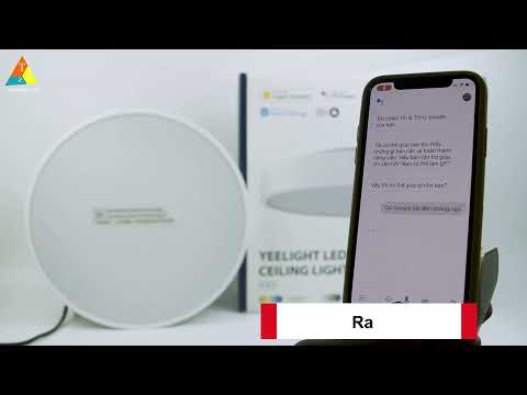 Video Đèn ốp trần Xiaomi Yeelight Pro - youtube