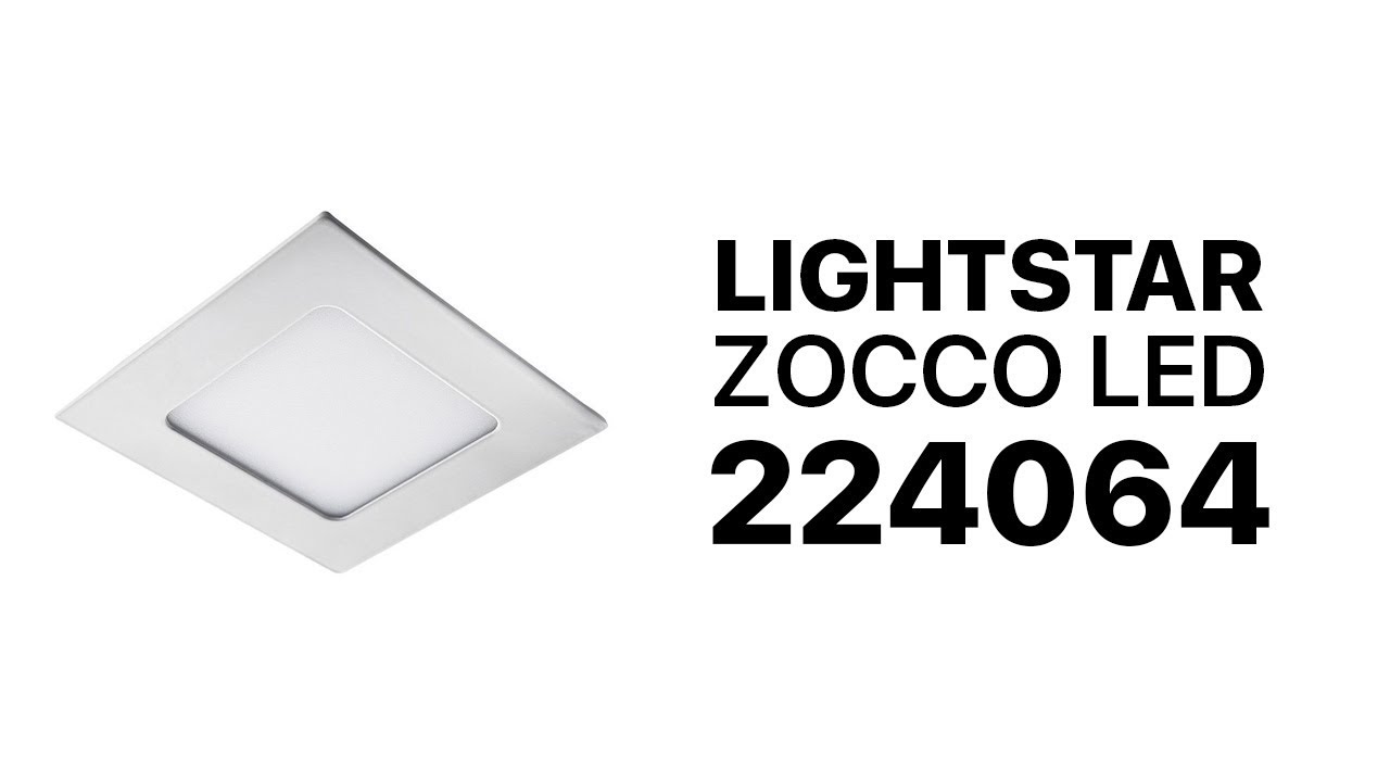 Lightstar 224064 Zocco LED / Встраиваемый светильник