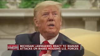 Michigan lawmakers react to Iranian attacks on bases housing U.S. forces