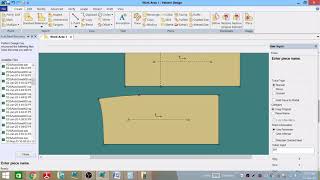 #  Tutorial for basic skirt pattern development with CAD