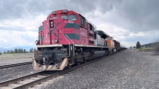 Railfanning in Washington and Idaho BNSF, Manifest, Intermodal, Grain, and more!