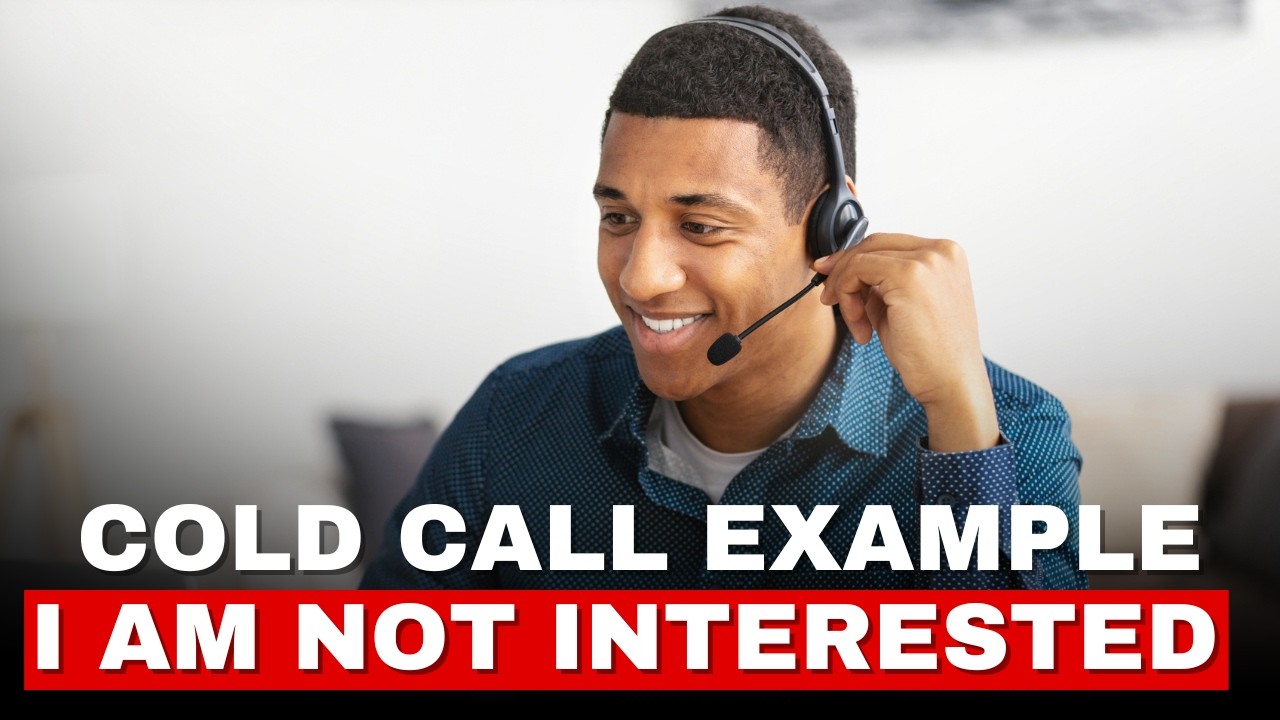 Calling Interested Cold Call Example With We Are Not Interested - YouTube