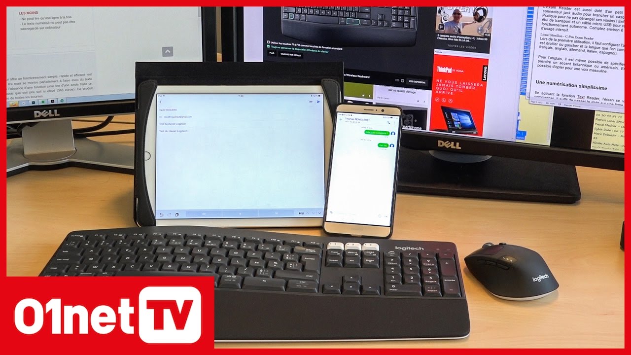 Un super kit clavier et souris pour PC compatible iOS et Android