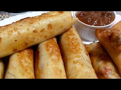 Sofe Rmzan chicken vegetable rolls 2 types/ Crispy & Soft/ Ramzan special recipe ...