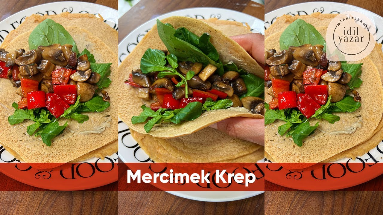 Mercimek Krep Tarifi❤️ GLUTENSİZ????