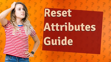 How do you reset attributes in Cyberpunk 2077 a second time?