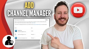 How To Add Manager To Your Youtube Channel