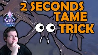 How to Tame a Karkinos in 2 minutes WITHOUT a Trap Tips and tricks I HATE Aberration