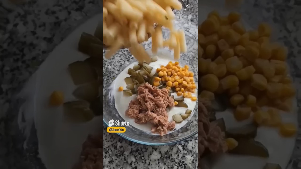 Ton Balıklı Makarna #shorts #food #yemek #make Ton Balıklı Makarna #shorts #food #yemek #make