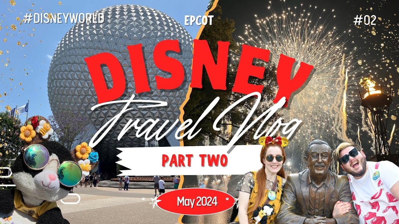 Disney World | May '24 | Day 2 Epcot 🪩 | Flower and Garden Festival 🌼 ...