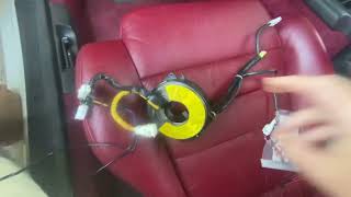 3000gt steering wheel installed (clock spring)